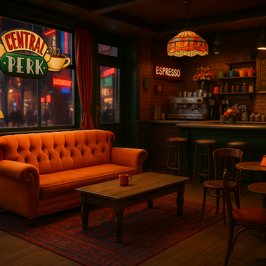The ‘Central Perk’ Café from the Friends Series Opens in Times Square