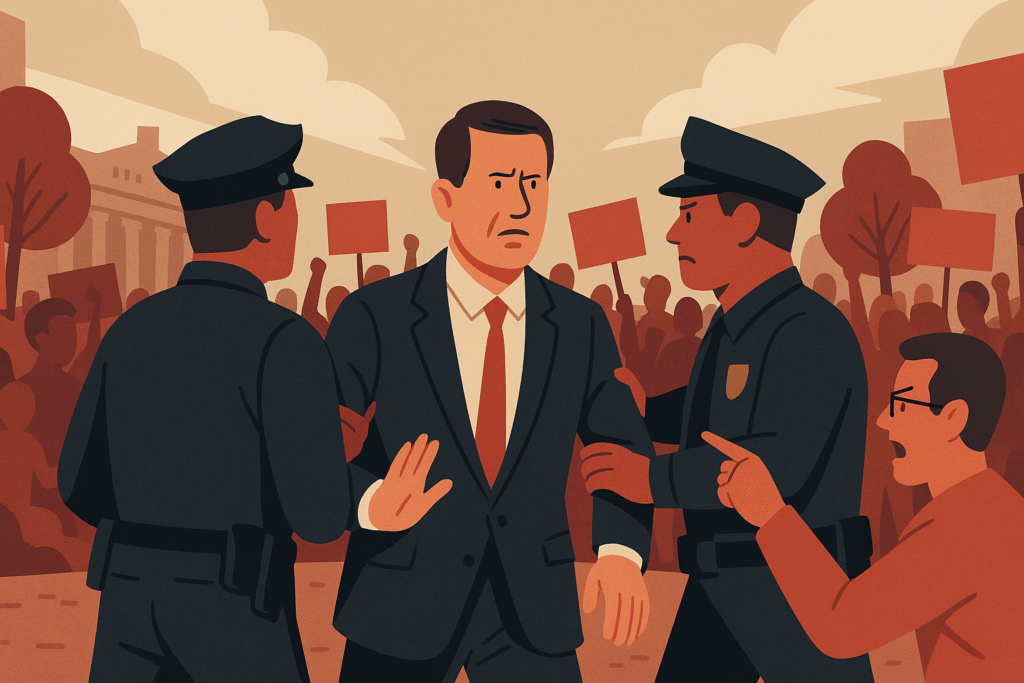 New York Mayoral Candidate Brad Lander Expelled from Park After Confrontation at Protest