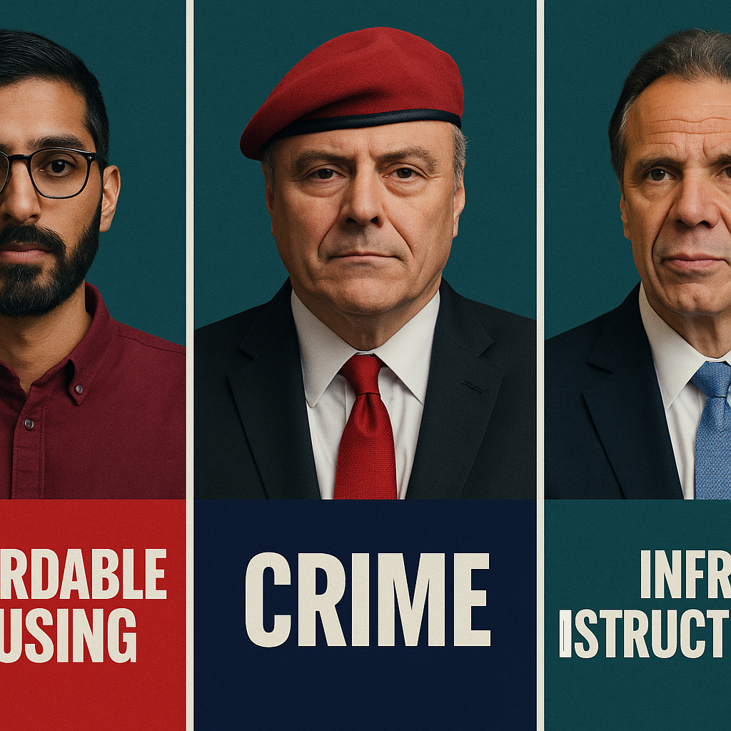 2025 New York City Mayoral Primaries Heat Up: Mamdani, Sliwa, and Cuomo Face Off