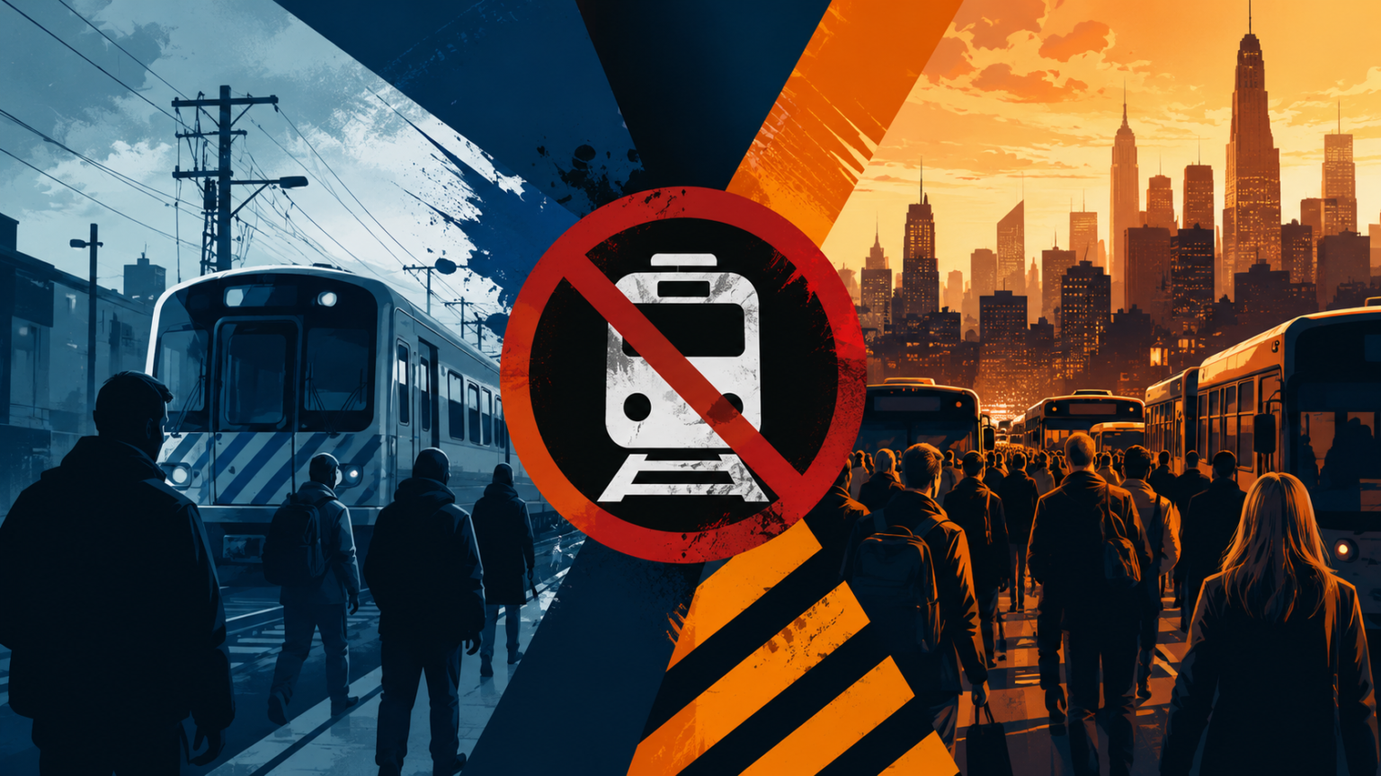 LIRR Strike Paralyzes Commuting to New York