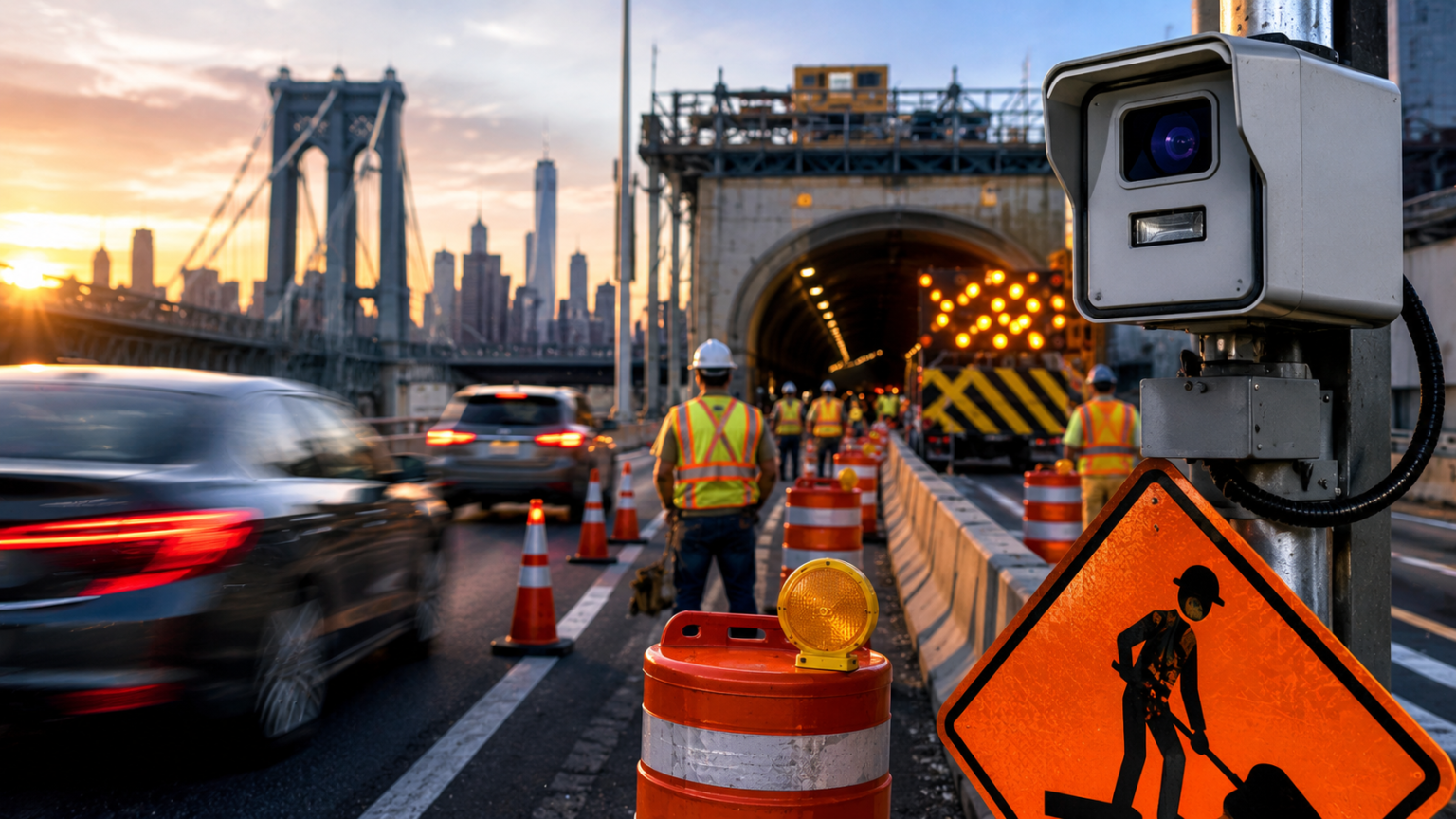 New Speed Cameras in Work Zones