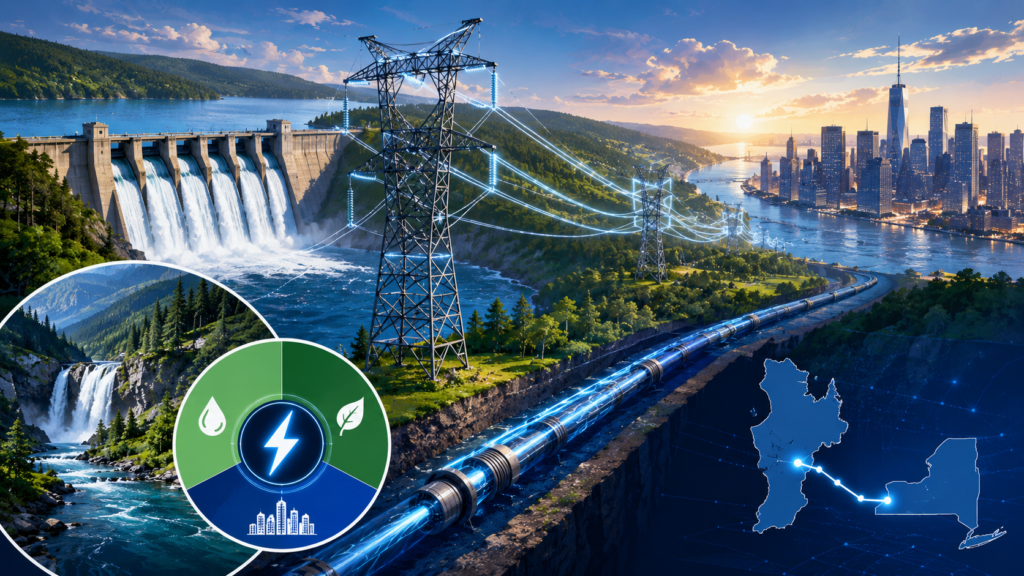 A huge energy project goes online