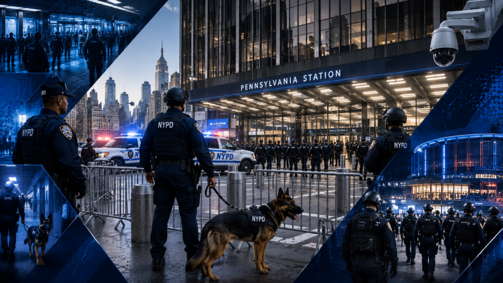 Widespread Security Reinforcements After the Stabbing Incident at Penn Station