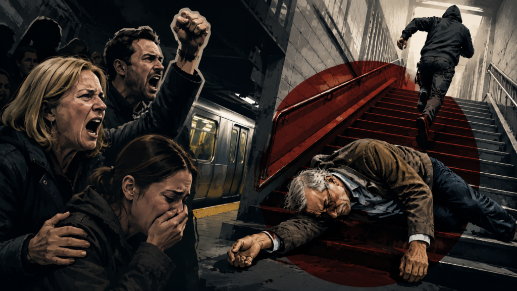 Anger Grows After Deadly New York Subway Crime
