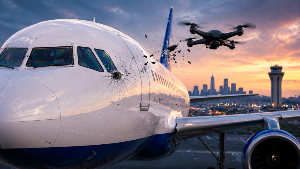 A JetBlue Plane Collided with a Drone Near JFK