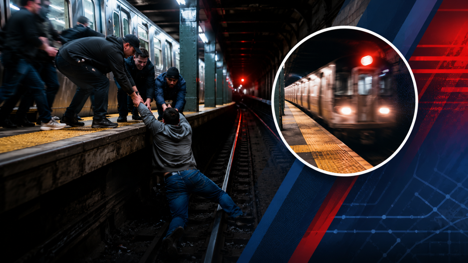 Passenger Pushed Onto Subway Tracks at Greenwich Village Station After E Train Dispute