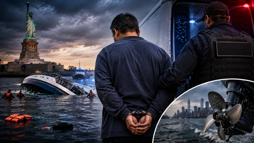 Boat Captain Detained by ICE After Deadly Capsizing Near Statue of Liberty