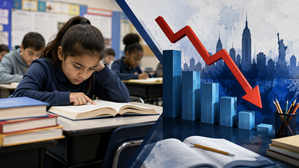 Noticeable Drop in Reading Scores Raises Concerns Across New York Schools