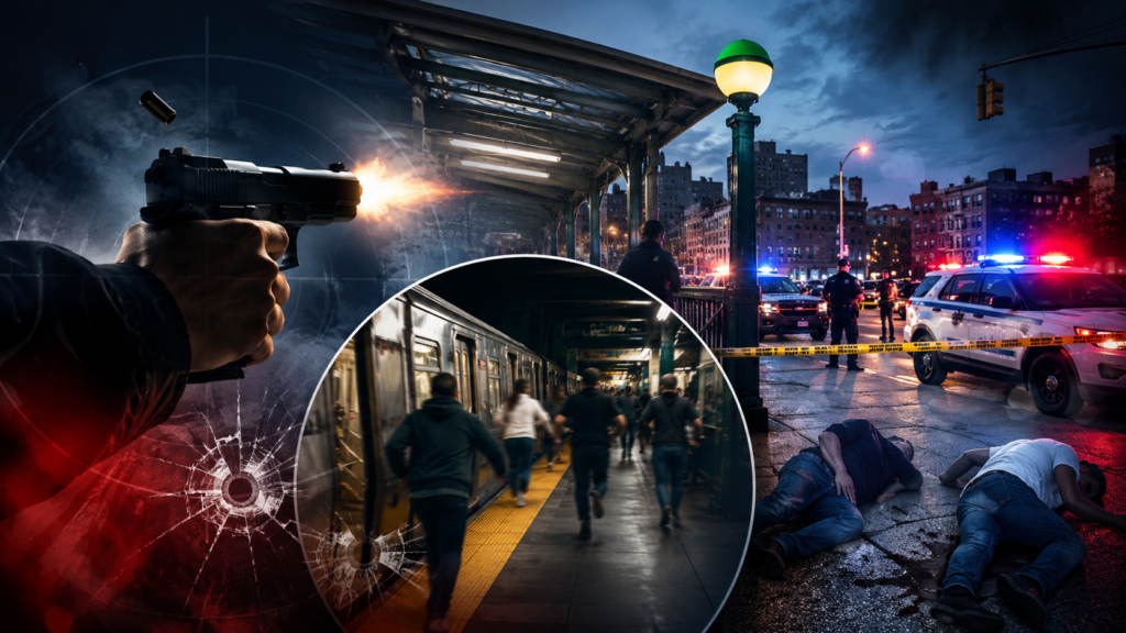 Shooting Near Crowded Bronx Subway Station Leaves Two Injured