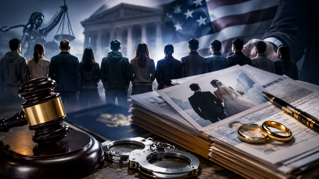 11 Defendants Charged in New York in Major Nationwide Marriage Fraud Scheme