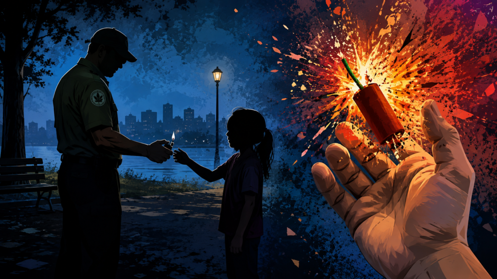 10-Year-Old Girl Seriously Injured in Staten Island Fireworks Explosion; NYC Parks Worker Charged