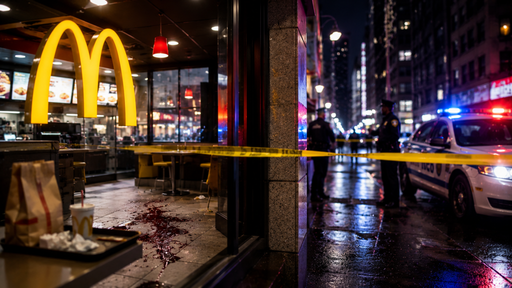 Australian Tourist Stabbed in Apparent Unprovoked Attack at Midtown Manhattan McDonald’s