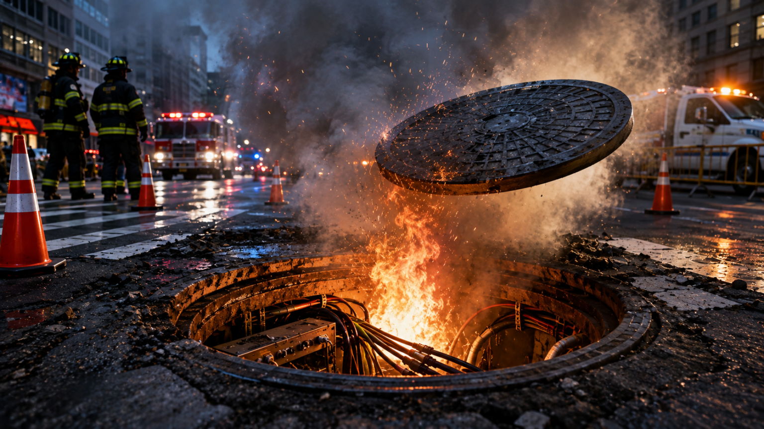 New York on Track for Surge in Underground Manhole Fires and Explosions