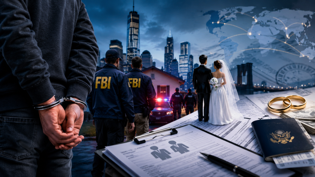 11 Arrested in New York in Major International Sham Marriage Fraud Case