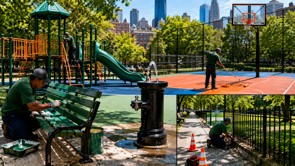 New York City Launches $2.3 Million Initiative to Repair Parks and Playgrounds