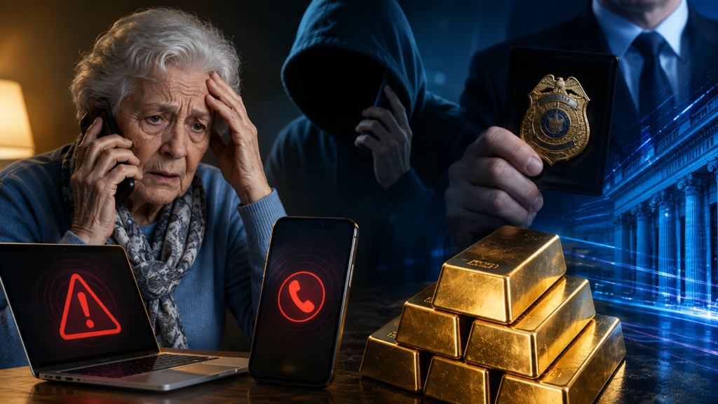 New York Police Warn of Gold Bullion Scam Targeting Seniors