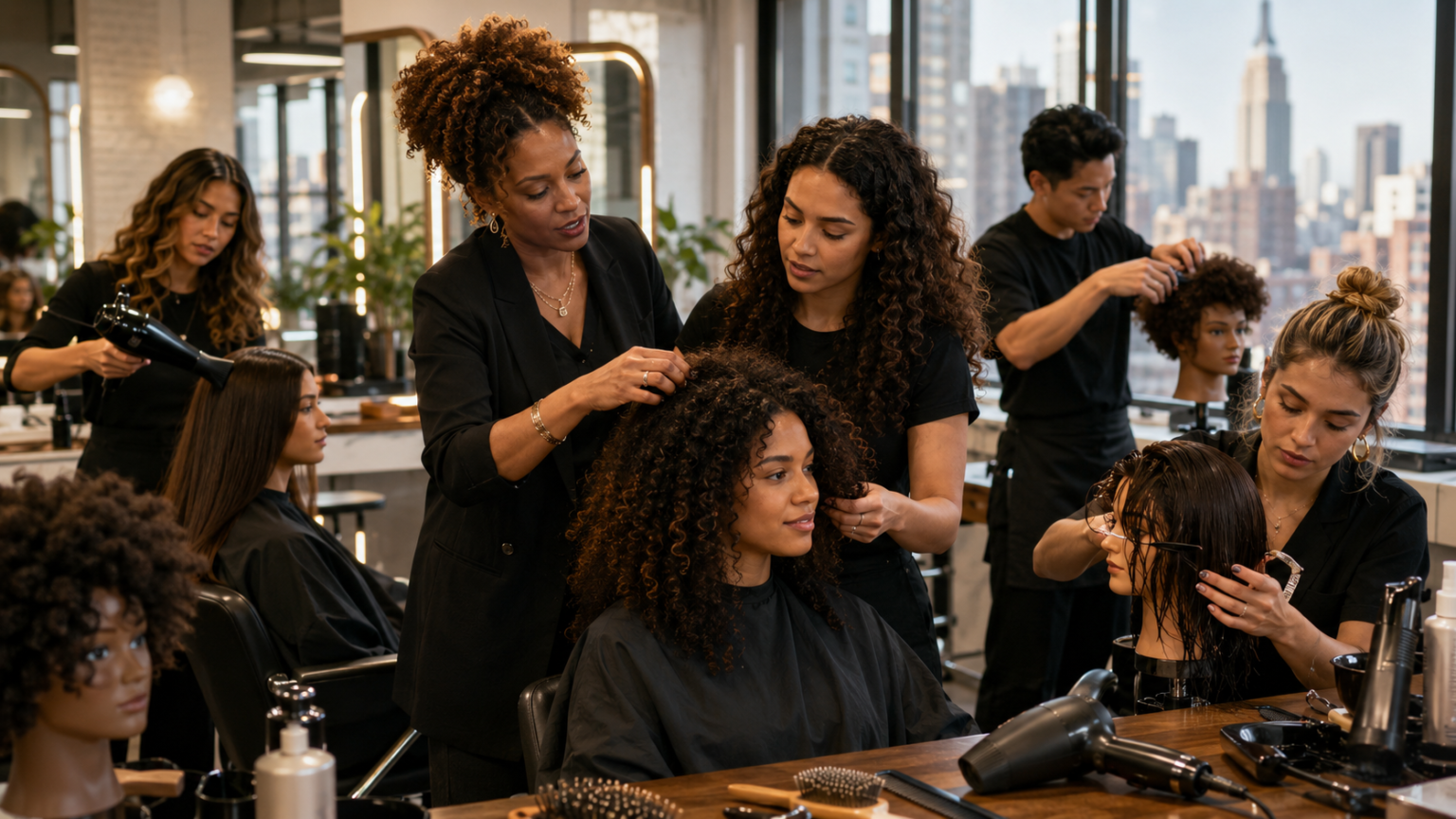 New York Law Requires Hairdressers to Train in All Hair Types