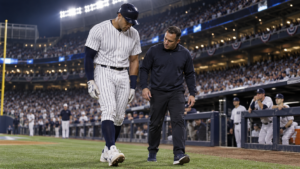 Aaron Judge’s Injury Raises Concerns Before the Playoffs