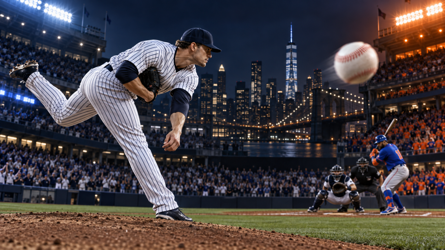 Yankees Shut Out Mets 2–0, Move Within One Win of Playoff Berth