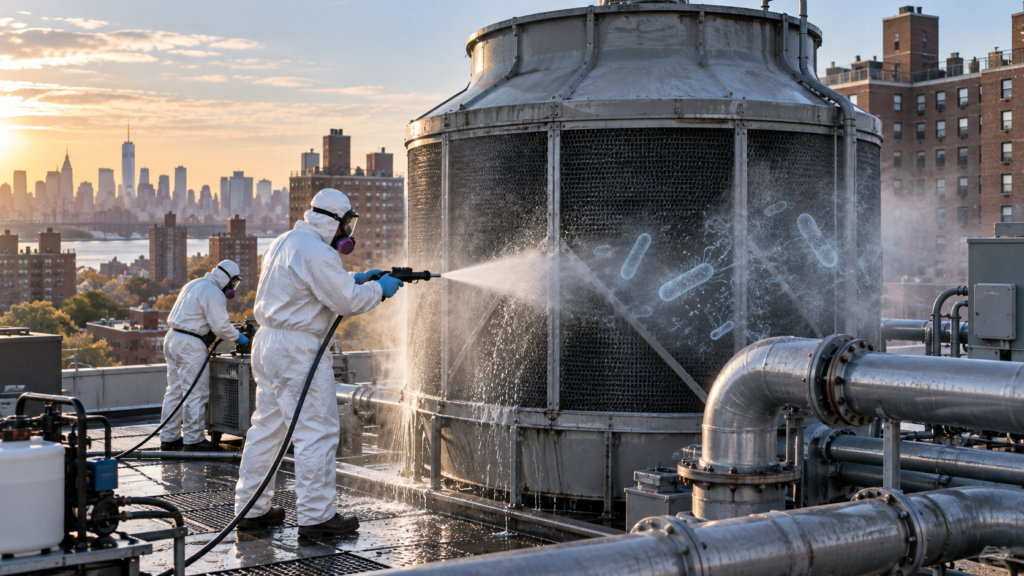 New York Orders Cleaning of 10 Bronx Cooling Towers Amid Legionnaires’ Outbreak