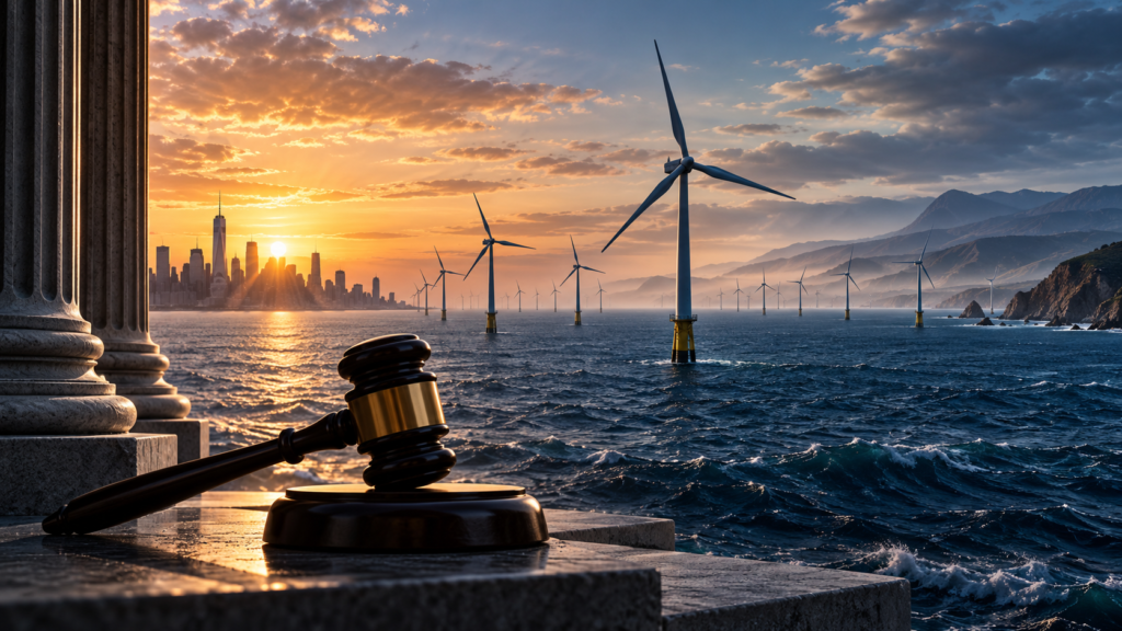 New York and California Sue US Administration Over Offshore Wind Lease Deals
