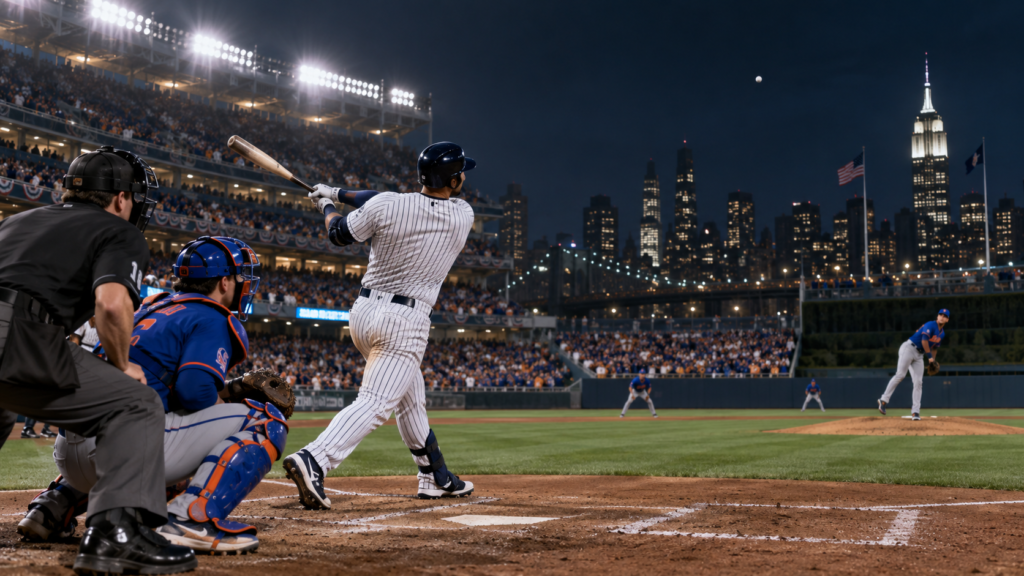 Yankees Beat Mets 2–0, Move Closer to Playoff Berth