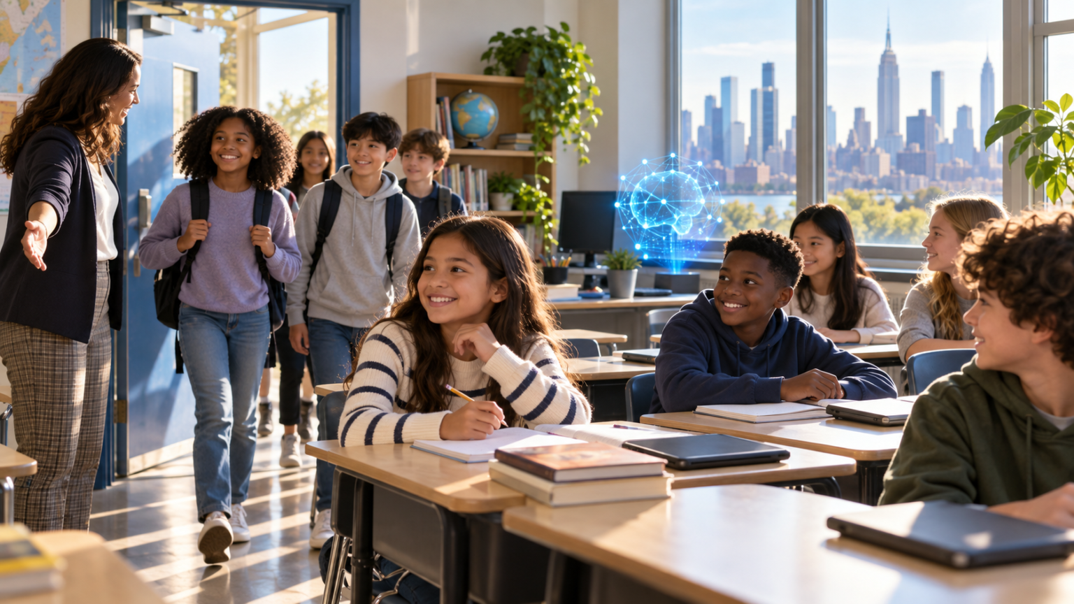 New York Students Return to School Amid New AI Rules