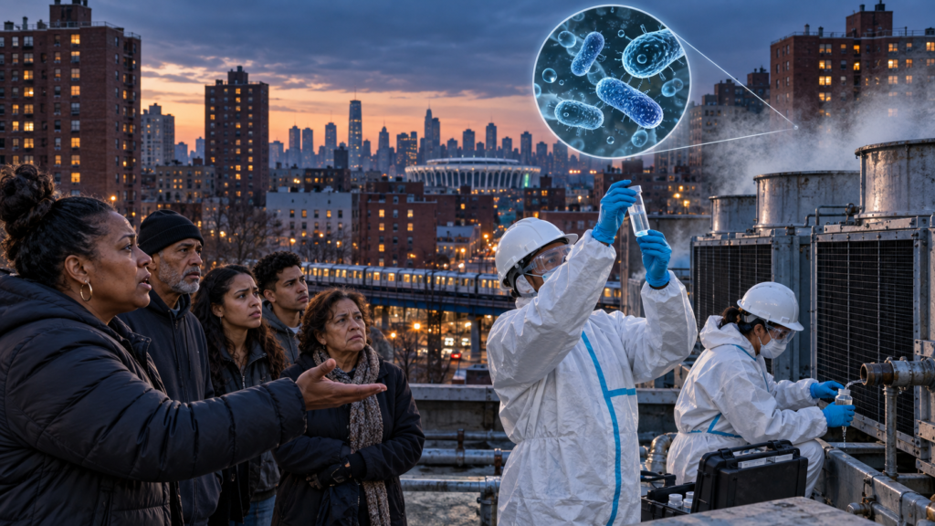Bronx Residents Demand Answers About Legionnaires’ Disease Outbreak