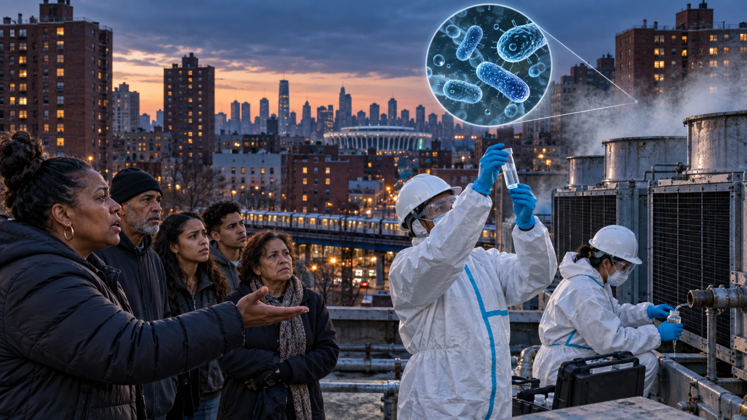 Bronx Residents Demand Answers About Legionnaires’ Disease Outbreak