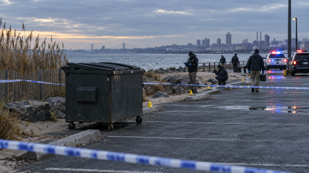 Woman’s Body Found Inside Container Near Brooklyn Beach