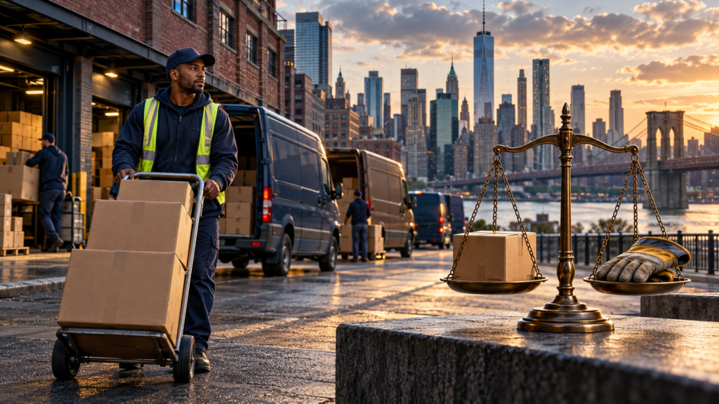 New York Delivery Bill Sparks Debate Over Jobs, Costs and Worker Protections