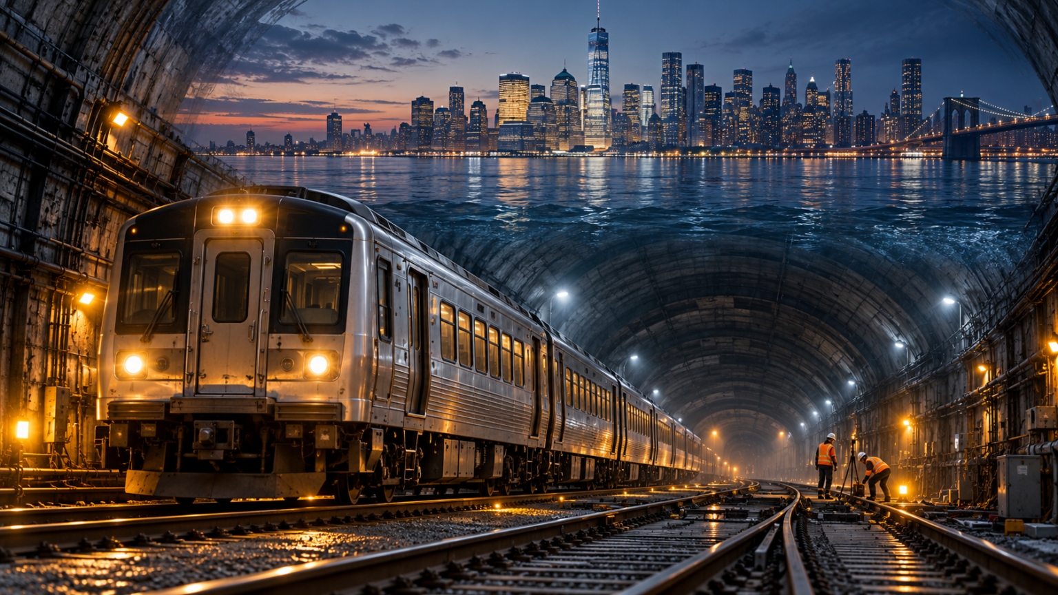 NJ Transit Trains Delayed at New York Penn Station After Hudson River Tunnel Track Problem